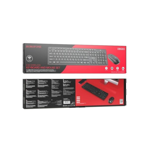 کیبورد بی سیم برند بروفون مدل DBG03 - Image 3