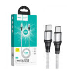 کابل شارژ برند هوکو مدل X50 دوسر تایپ سی - Image 3