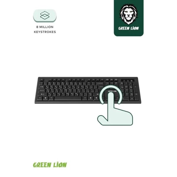 کیبورد بی سیم برند گرین لاین مدل GKM-200 - Image 2