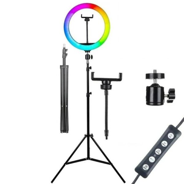 رینگ لایت RGBدار برند ام جی سایز26اینچ - Image 2