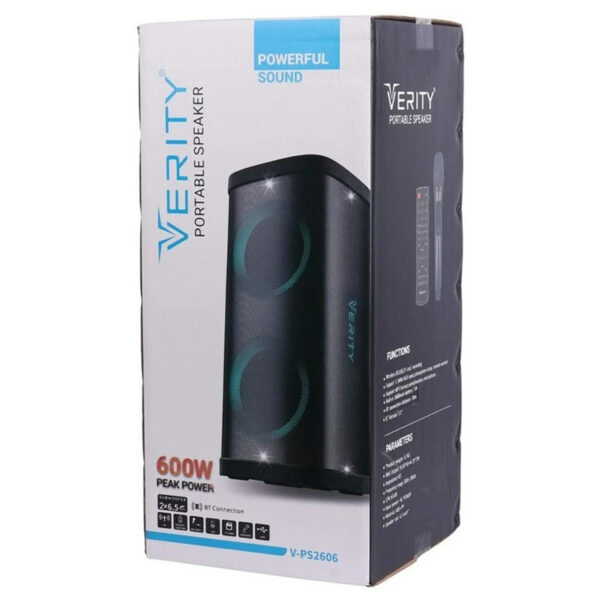اسپیکر پارتی باکس برند وریتی مدل 2606 - Image 4