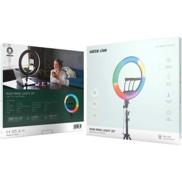 رینگ لایت گرین لاین مدل RGB Ring Light 22 - Image 2